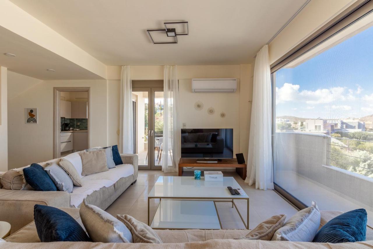 3 Bedroom Villa With Stunning Sea View & Private Parking Elia  ภายนอก รูปภาพ