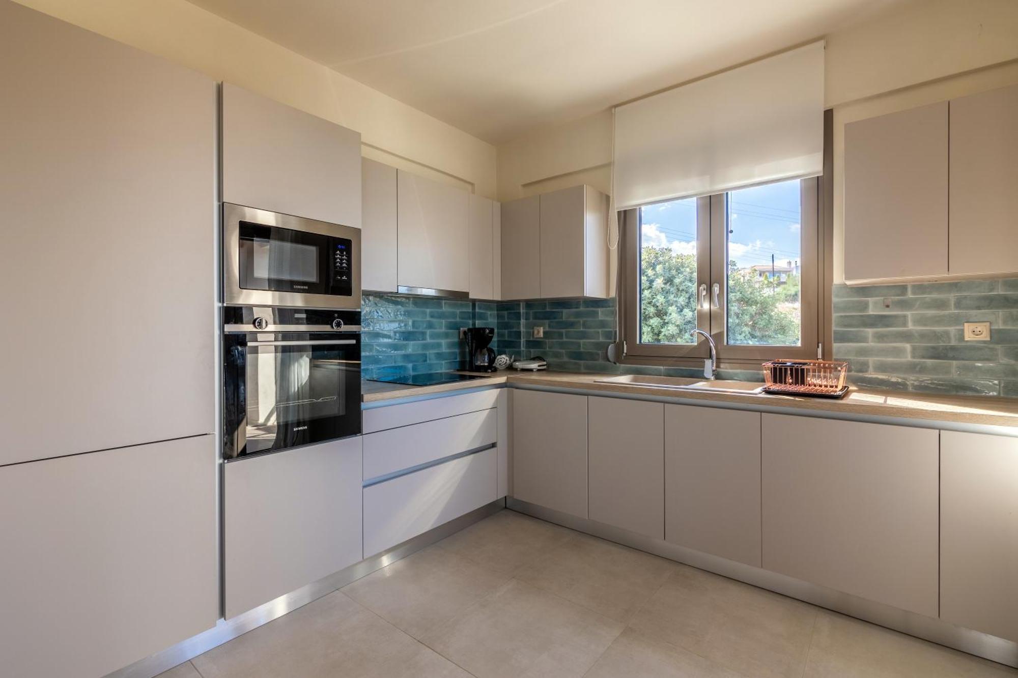 3 Bedroom Villa With Stunning Sea View & Private Parking Elia  ภายนอก รูปภาพ