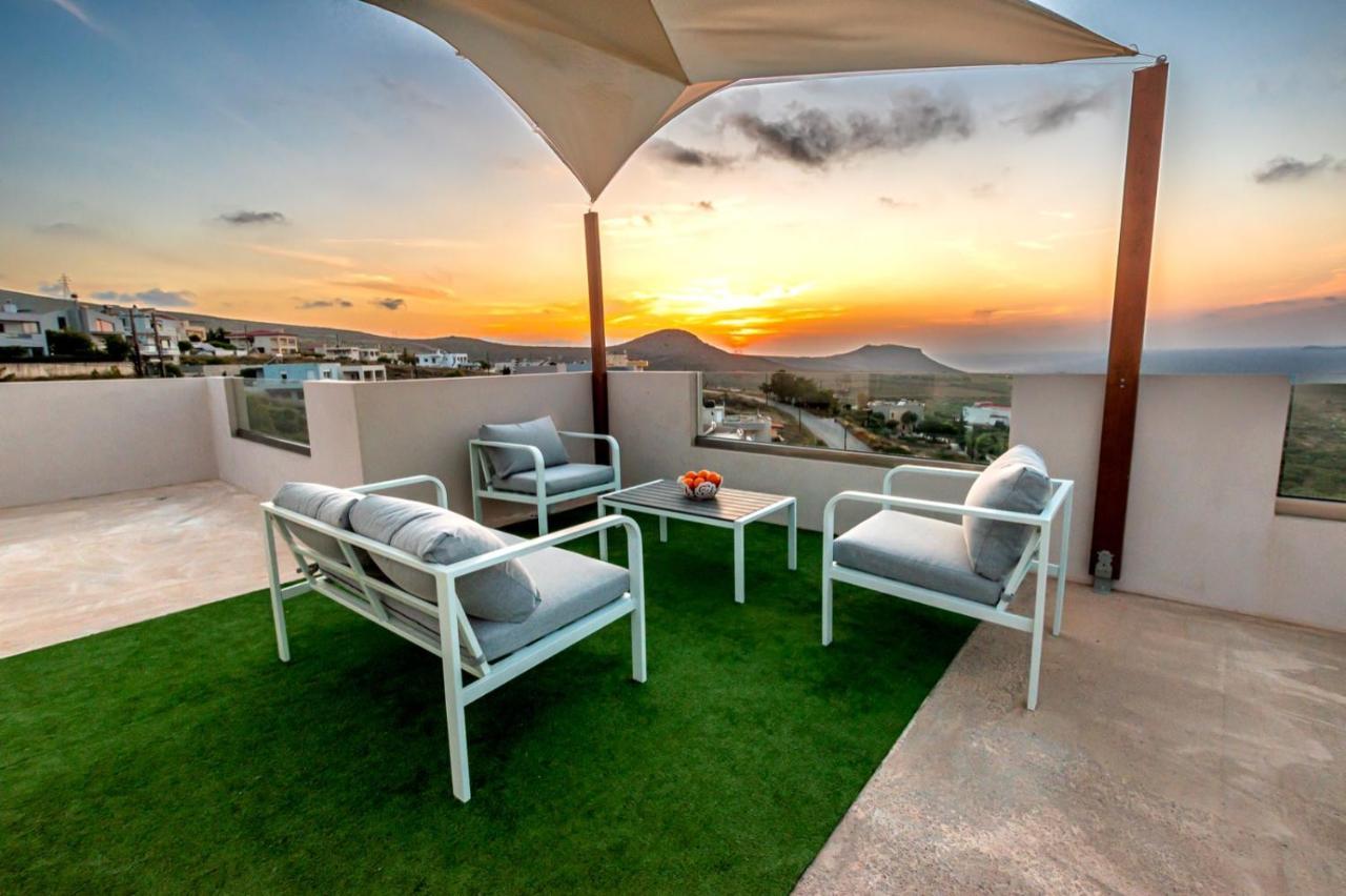 3 Bedroom Villa With Stunning Sea View & Private Parking Elia  ภายนอก รูปภาพ